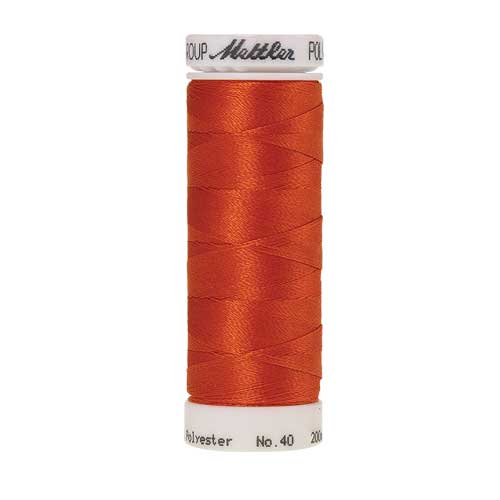 1321 - Dark Orange Poly Sheen Thread